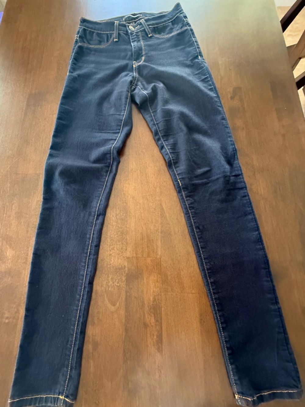 Flying Monkey Dark Wash Skinny Jeans 27